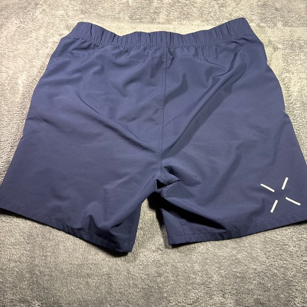 Ten Thousand The Foundation Short Navy Blue Mens XL 7 Inch Inseam Training Gym‎